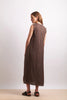 On The Edge Dress - Cocoa