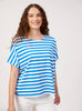 Kos Stripe Tshirt - Blue
