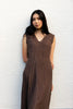 On The Edge Dress - Cocoa