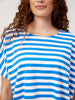 Kos Stripe Tshirt - Blue