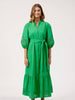 Larissa Broderie Maxi Dress - Green