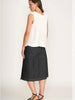 The Tie Top - Blanc