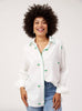 Mauritius Embroidered Shirt - White