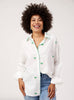 Mauritius Embroidered Shirt - White