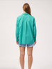 Mykonos Embroidered Stripe Shirt - Green