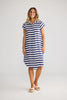 Ahoy Dress - Navy Stripe