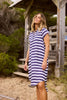 Ahoy Dress - Navy Stripe