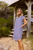 Ahoy Dress - Navy Stripe