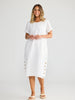 Foreshore Dress - White