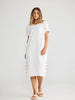 Foreshore Dress - White