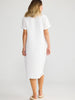 Foreshore Dress - White