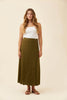 Anita Wrap Skirt - Olive