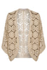 Maggie Crochet Cape - Canvas