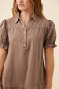 Preston Shirt Dress - Taupe