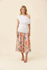Rosa One Shoulder Top - White