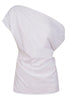 Rosa One Shoulder Top - White