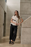 Long Linen Pant - Black