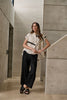 Long Linen Pant - Black