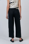 Long Linen Pant - Black