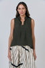 Sleeveless Top - Licorice