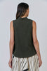 Sleeveless Top - Licorice