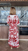 Mia Shirtdress - Red Sumba