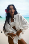 Kirra Linen Shirt - Ivory