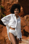 Kirra Linen Shirt - Ivory