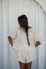 Tina Linen Top - Oatmeal
