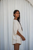 Tina Linen Top - Oatmeal