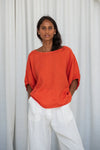 Tina Linen Top - Spritz