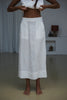 Nadi Linen Skirt - Ivory