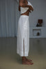 Nadi Linen Skirt - Ivory