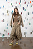 Montclair Skirt - Metallic Olive