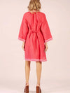 Allegra Linen Dress - Watermelon
