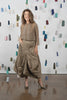 Montclair Skirt - Metallic Olive