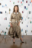 Montclair Skirt - Metallic Olive