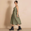 Bamboo Molly Petticoat Dress - Sage