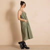 Bamboo Molly Petticoat Dress - Sage