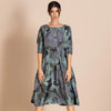Molly Silk Dress - Butterfly