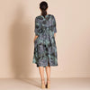 Molly Silk Dress - Butterfly