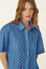 Mason Silk Shirt - Cornflower