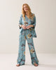 Fantasy Print Pant - Glacier Blue