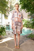 Kiara Botanical Dress - Cocoa