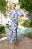 Taylor Botanical Ankle Dress - Denim