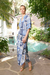 Taylor Botanical Ankle Dress - Denim