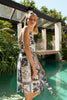Tia Botanical Dress - Denim