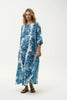 Jackie Dress - Taormina Blue/White