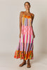 Breeze Patch Maxi Dress - Melon