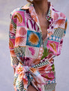 Baggy Shirt - Pink Fiesta